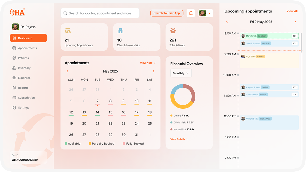 health_professional oha